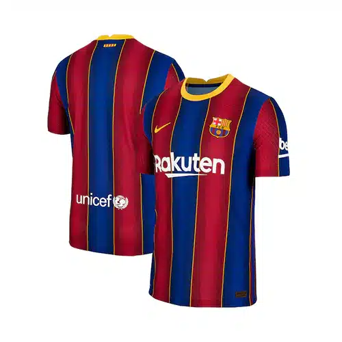 [Premium Quality] FC Barcelona Home Jersey 2020-21 Customisable