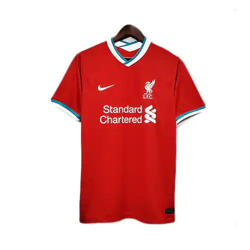 [Premium Quality] Liverpool Home Jersey 2020-21 Customisable