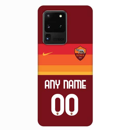 AS Roma Home Jersey Case Cover Customisable