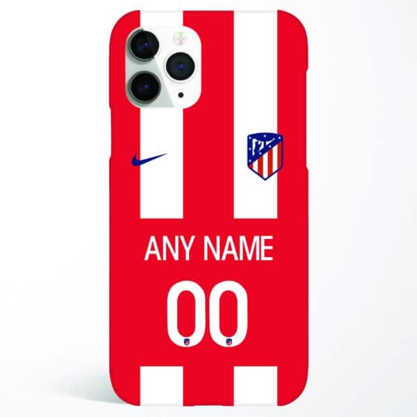 Atletico Madrid Home Jersey Case Cover Customisable