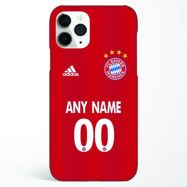 Bayern Munich Home Jersey Case Cover Customisable
