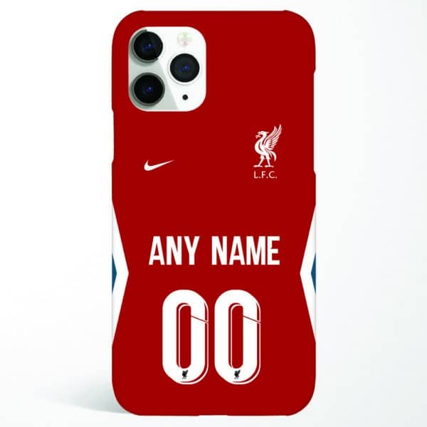 Liverpool Home Jersey Case Cover Customisable