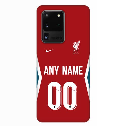 Liverpool Home Jersey Case Cover Customisable