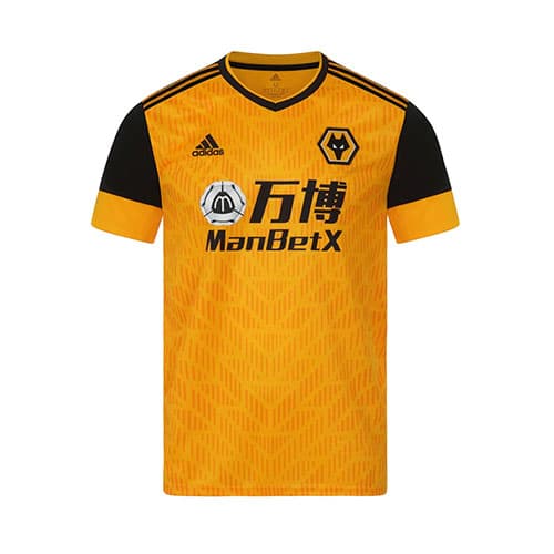 [Premium Quality] Wolves Home Jersey 2020-21 Customisable