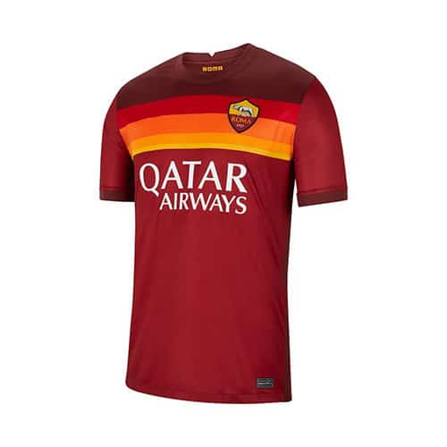 [Premium Quality] AS Roma Home Jersey 2020-21 Customisable