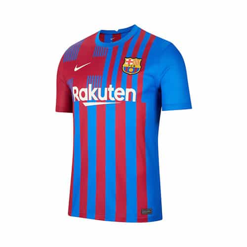 [Premium Quality] FC Barcelona Home Kit 2021-22 Customisable