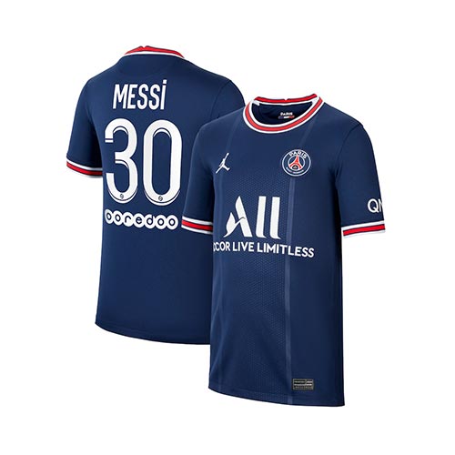 [Premium Quality] PSG Home Messi Kit 2021-22