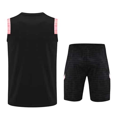 [Premium Quality] PSG Black Tank Top with Shorts