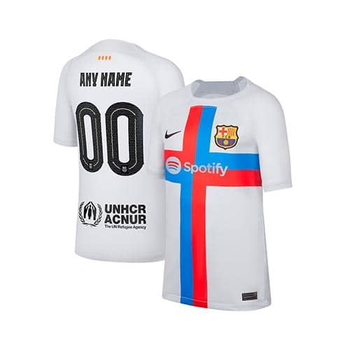 [Premium Quality] FC Barcelona Third Kit 22-23 Customisable