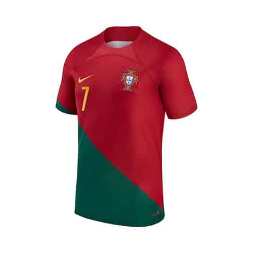 [Premium Quality] Portugal Home World Cup Ronaldo Kit 2022-23