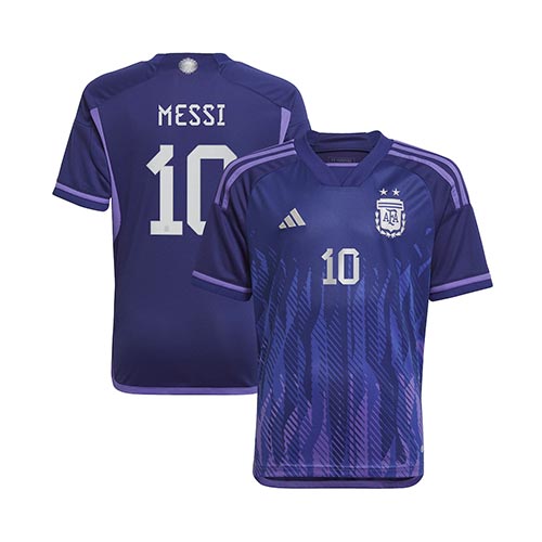 [Premium Quality] Argentina Away World Cup Messi kit 2022-23