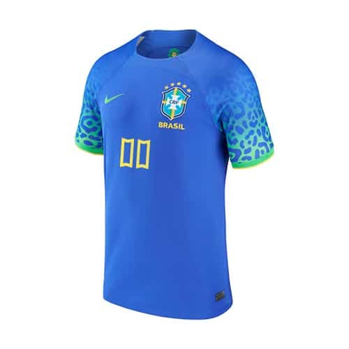 [Premium Quality] Brazil World Cup Away 22-23 Kit Customisable