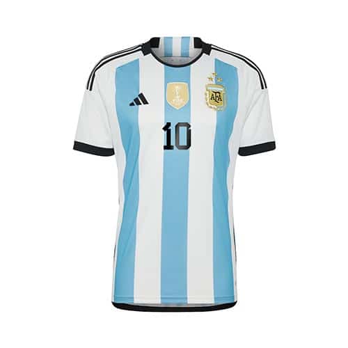 [Premium Quality] Argentina 3 Star Home World Cup Messi kit 2022-23
