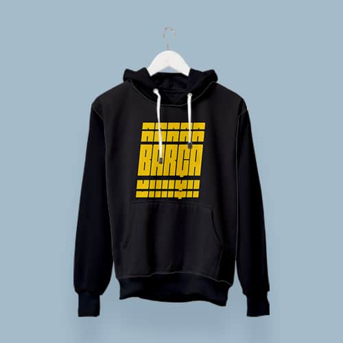 Barca Typography Graphic Hoodie