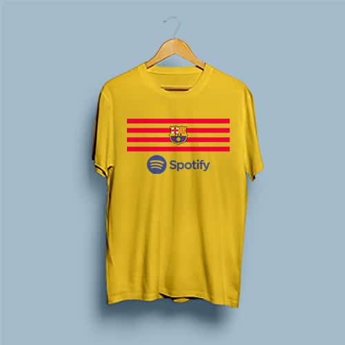 FC Barcelona Fourth Kit Concept Round Neck Tshirt
