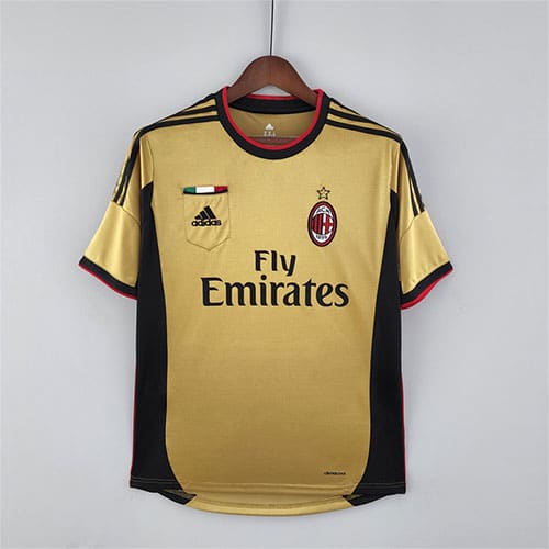 [Premium Quality] AC Milan Away 2013 14 Retro Jersey