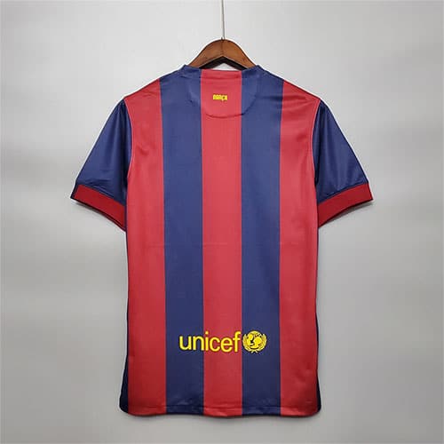 [Premium Quality] FC Barcelona Home 2014 15 Retro Football Jersey