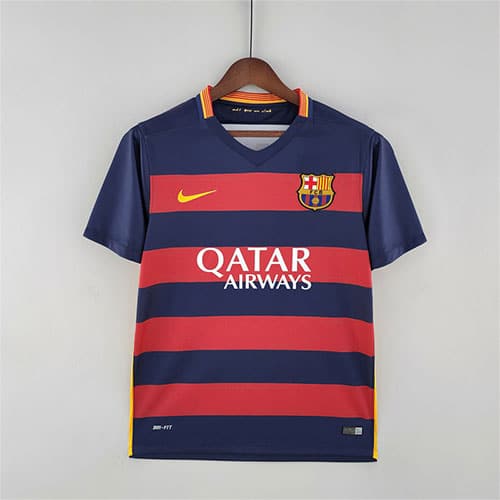 [Premium Quality] FC Barcelona Home 2015 16 Retro Jersey