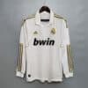 [Premium Quality] Real Madrid Home Ronaldo 11 12 Retro Jersey Full Sleeves - Image 2