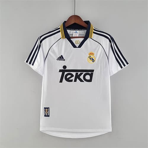 [Premium Quality] Real Madrid Home 2000 01 Retro Jersey