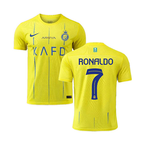 [Premium Quality] Al Nassr Home Ronaldo Kit 2023-24