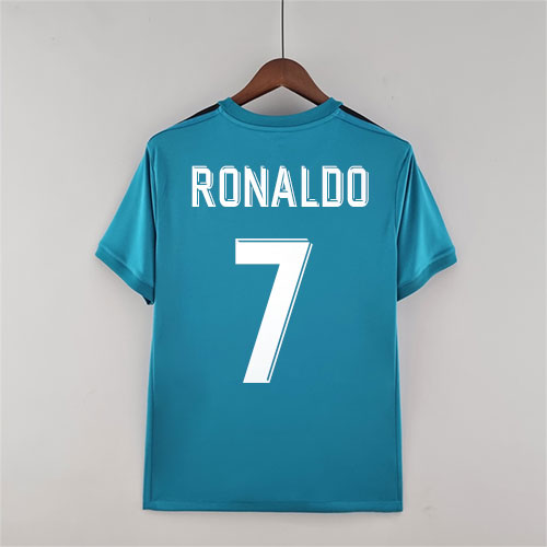 [Premium Quality] Real Madrid Third Ronaldo 2017 18 Jersey Half Sleeves