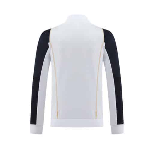 [Premium Quality] Real Madrid White & Blue Training Jacket 23-24