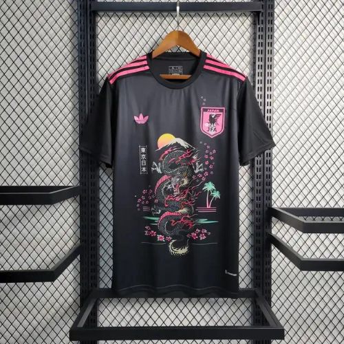 [Premium Quality] Japan Black & Pink Dragon Edition Jersey 23-24