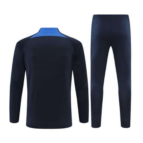 [Premium Quality] Chelsea Navy Blue Track Suit 22-23