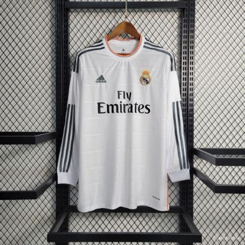 [Premium Quality] Real Madrid Home 2013/14 Retro Jersey Full Sleeves