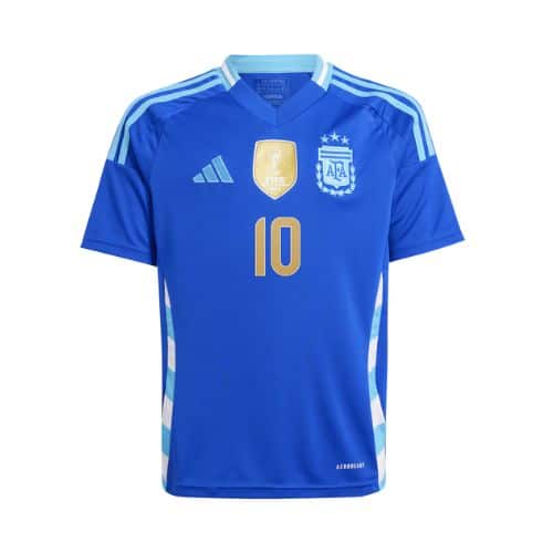 [Premium Quality] Argentina Copa America 2024 Away Messi Jersey