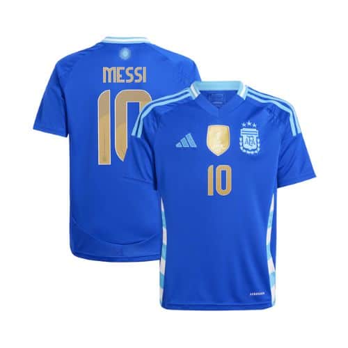[Premium Quality] Argentina Copa America 2024 Away Messi Jersey