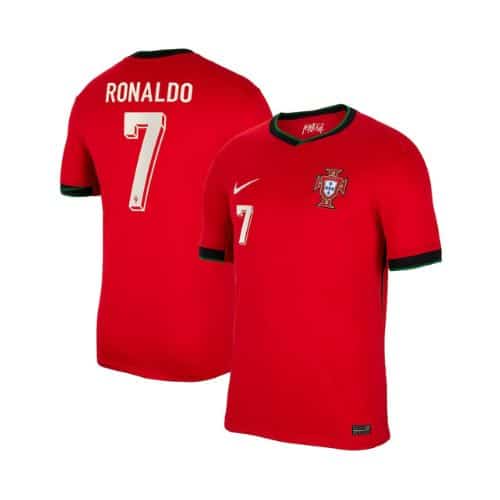[Premium Quality] Portugal Euro 2024 Ronaldo Home Jersey