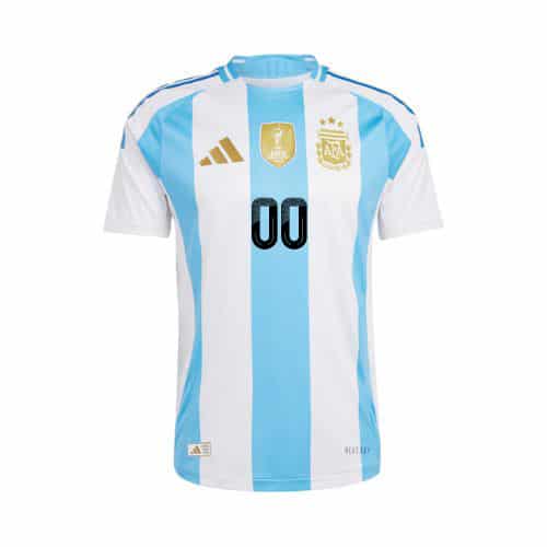 [Premium Quality] Argentina Copa America 2024 Home Customisable Jersey