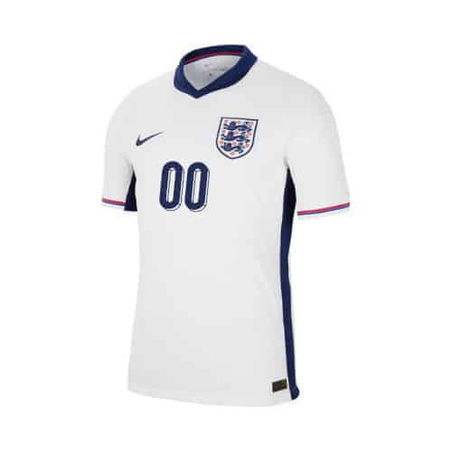 [Premium Quality] England Euro 2024 Home Customisable Jersey