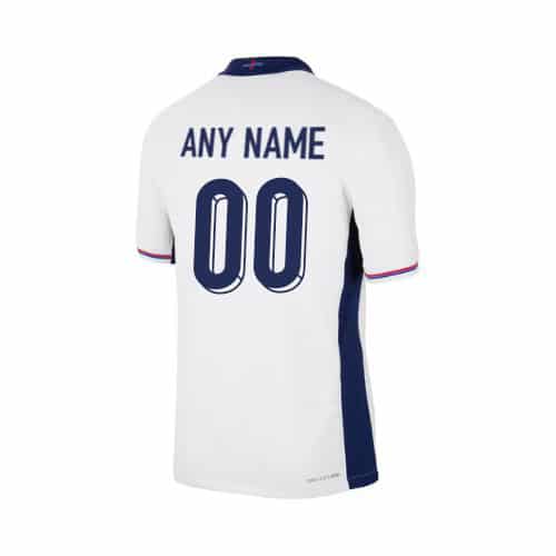 [Premium Quality] England Euro 2024 Home Customisable Jersey