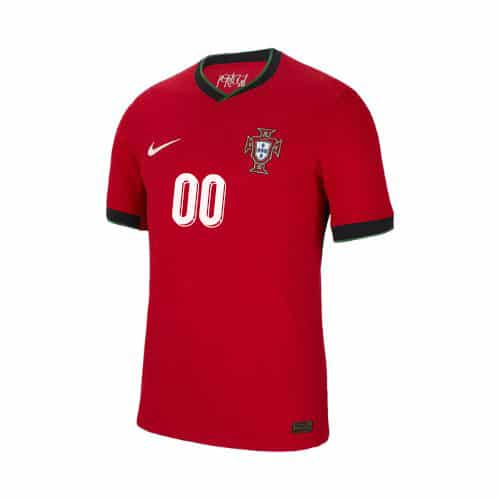 [Premium Quality] Portugal Euro 2024 Home Customisable Jersey