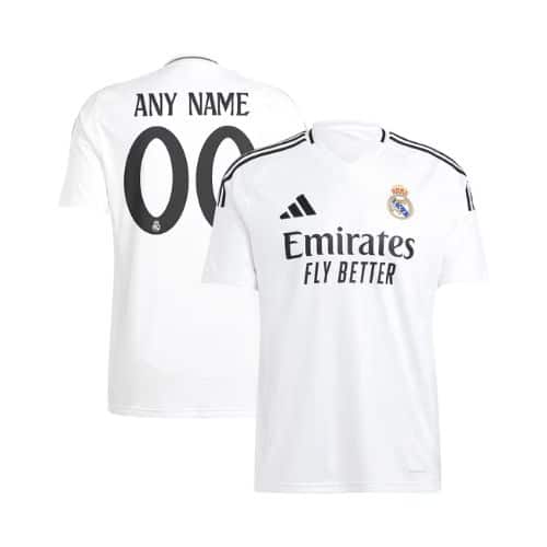 [Premium Quality] Real Madrid Home Kit 2024-25 Customisable
