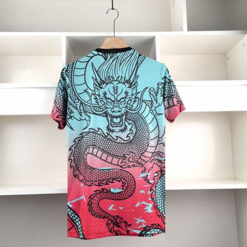 [Premium Quality] Real Madrid Cyan Pink Dragon Jersey