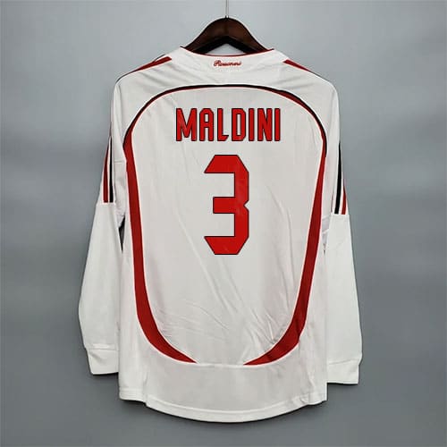 [Premium Quality] AC Milan Away 2006-07 Maldini Retro Jersey