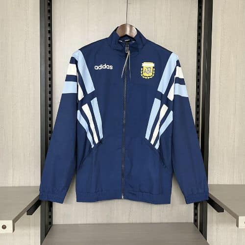 [Premium Quality] Argentina Deep Blue WindBreaker 24-25