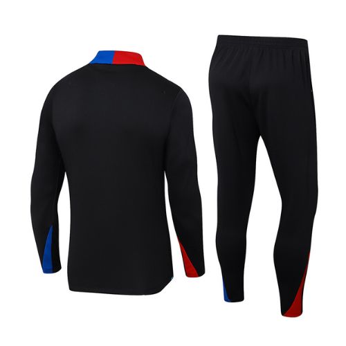 [Premium Quality] FC Barcelona Black Track Suit 24-25