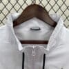[Premium Quality] Real Madrid White WindBreaker 24-25 - Image 3
