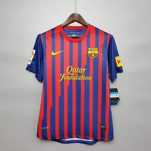 [Premium Quality] FC Barcelona Home 2011-12 Retro Jersey