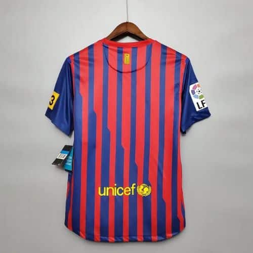 [Premium Quality] FC Barcelona Home 2011-12 Retro Jersey