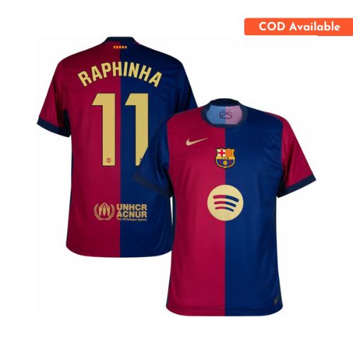 [Premium Quality] FC Barcelona Home Raphinha Jersey 2024-25