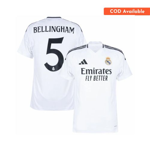 [Premium Quality] Real Madrid Home Bellingham Jersey 2024-25