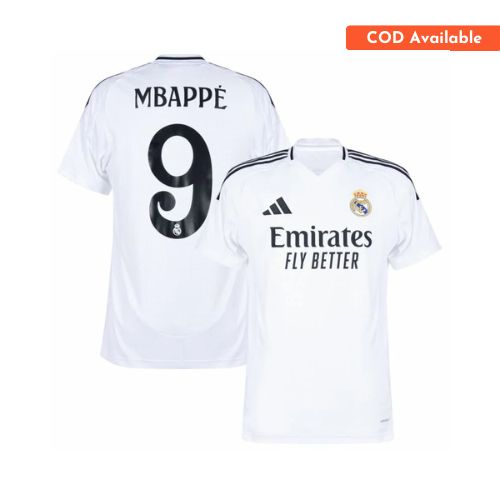 [Premium Quality] Real Madrid Home Mbappe Jersey 2024-25