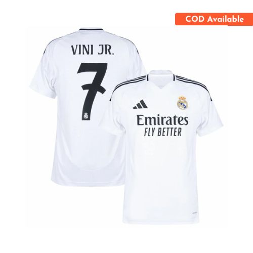 [Premium Quality] Real Madrid Home Vini Jr. Jersey 2024-25