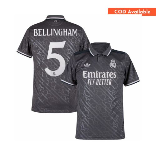 [Premium Quality] Real Madrid Third Bellingham Jersey 2024-25